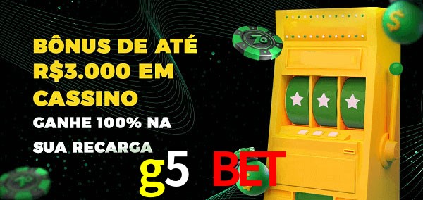 g5 bet melhor bônus de depósito